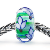 Trollbeads Blue Iris Bloom Bead TGLBE-20384